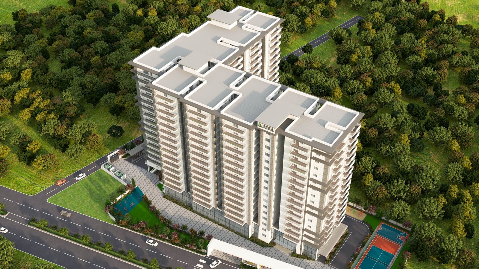 gated community apartments in nallagandla