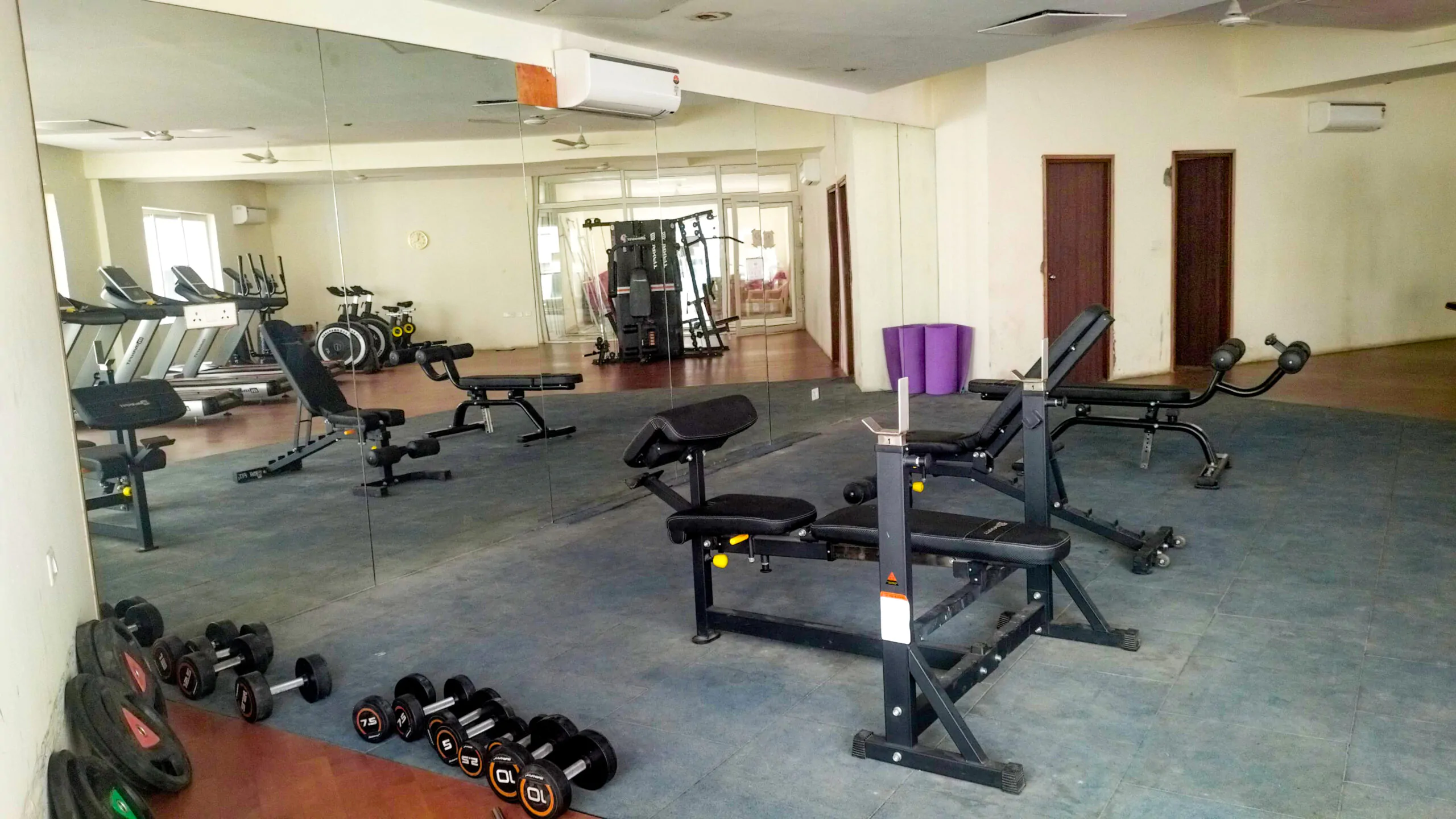 Gym Esta 2 bhk apartments in tellapur hyderaba